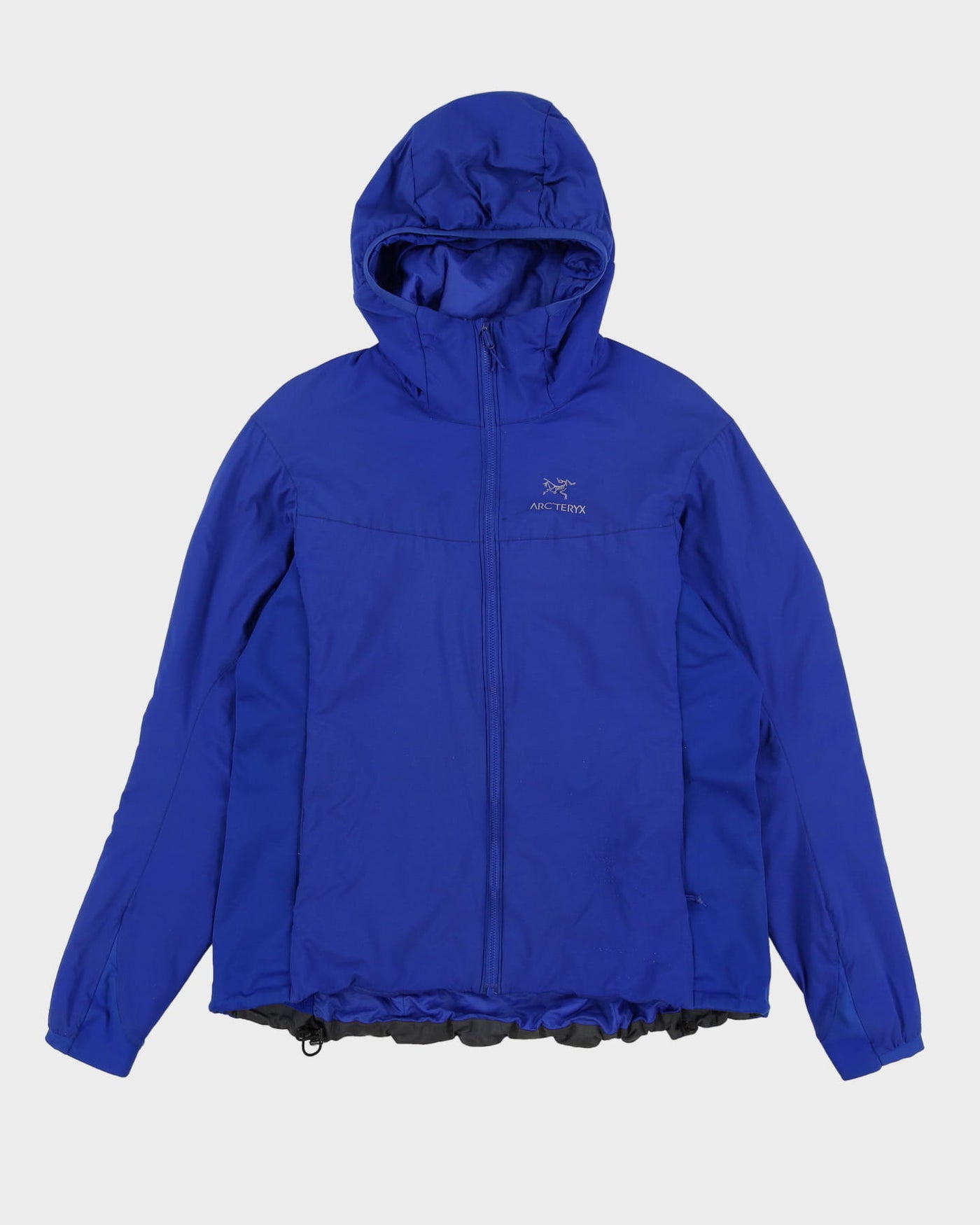 Vintage Arc'Teryx Blue Hooded Anorak Padded Jacket - XL