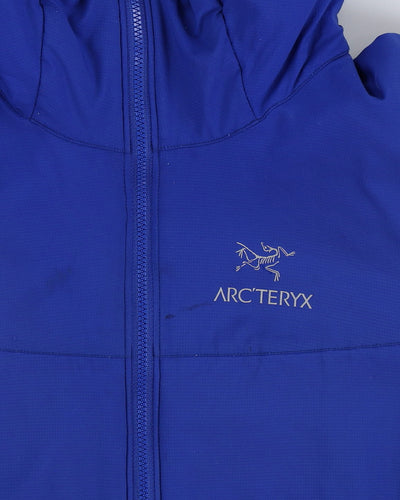 Vintage Arc'Teryx Blue Hooded Anorak Padded Jacket - XL