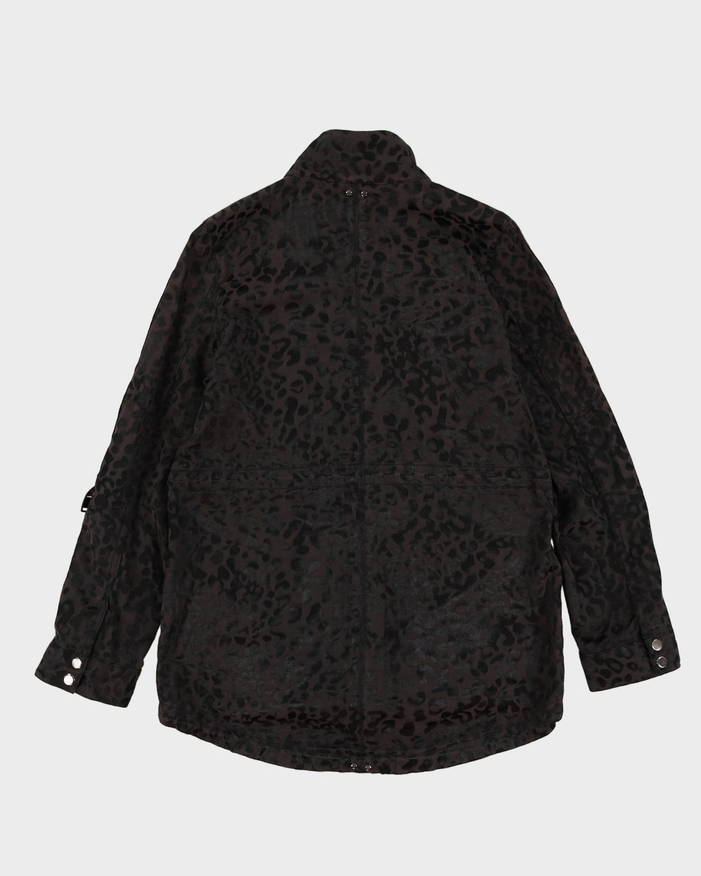 Calvin Klein Black Patterned Jacket - XS