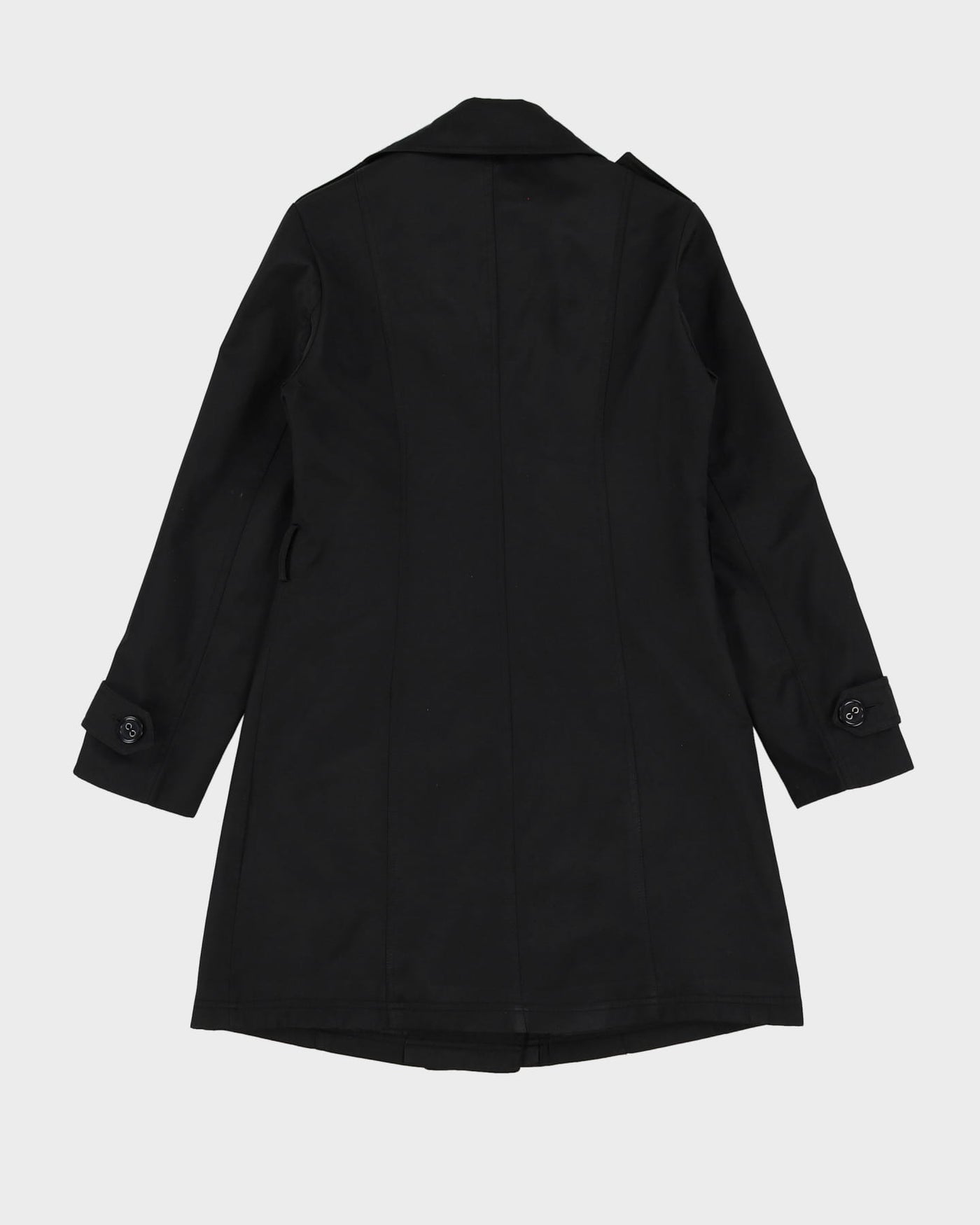 MaxMara Black Trench Coat - S