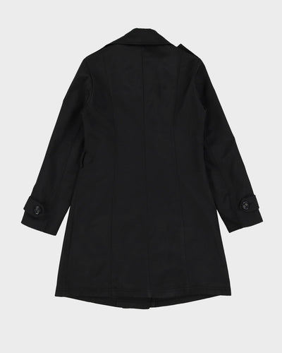 MaxMara Black Trench Coat - S