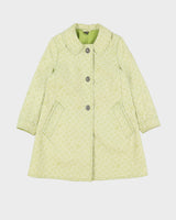 Coach Green Patterned Mac - XS