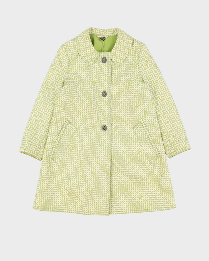 Coach Green Patterned Mac - XS