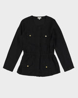 Guess Black Linen Jacket - M