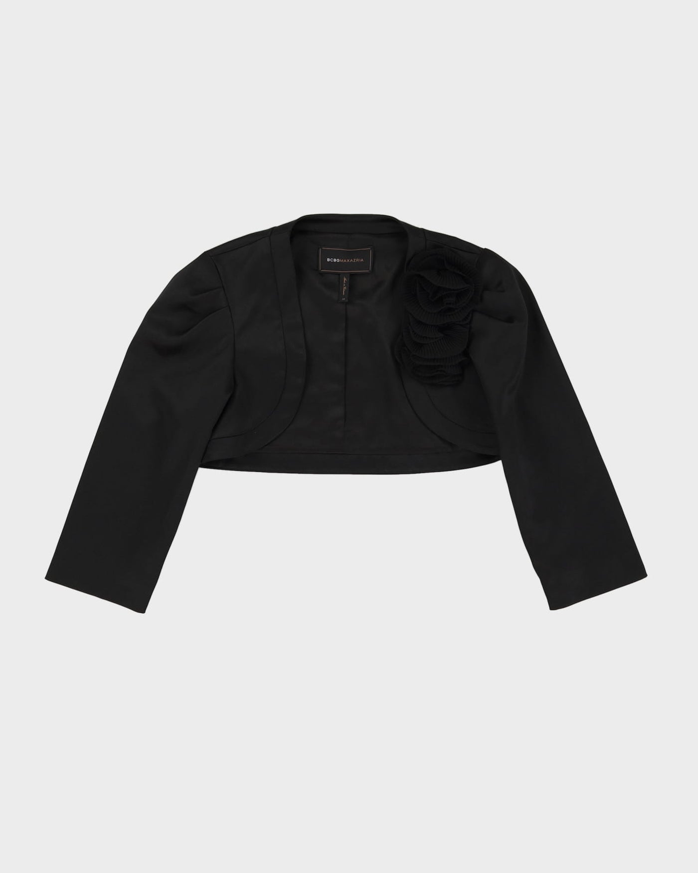 BCBG Max Azria Black Bolero Jacket - XS