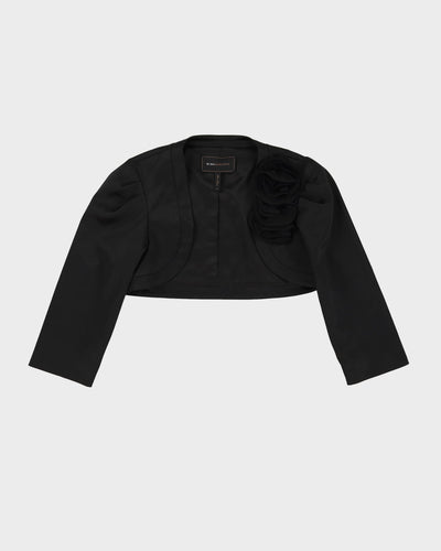 BCBG Max Azria Black Bolero Jacket - XS