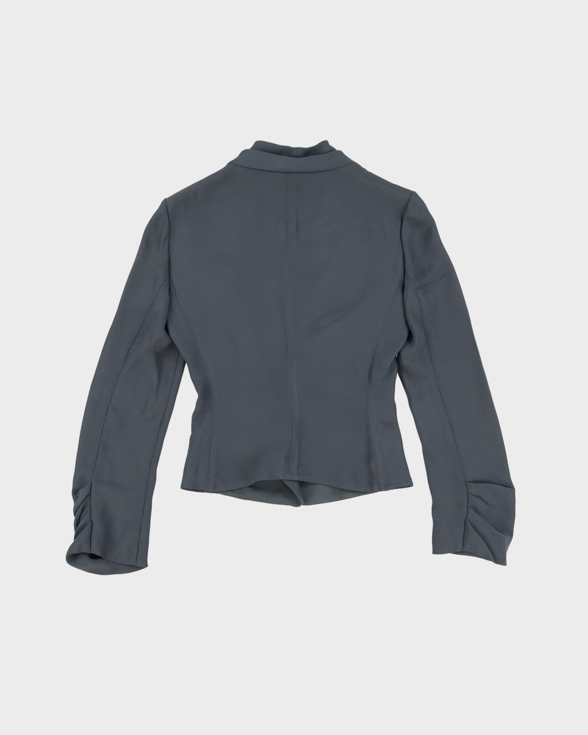 Armani Collezioni Grey Tailored Jacket - XXS