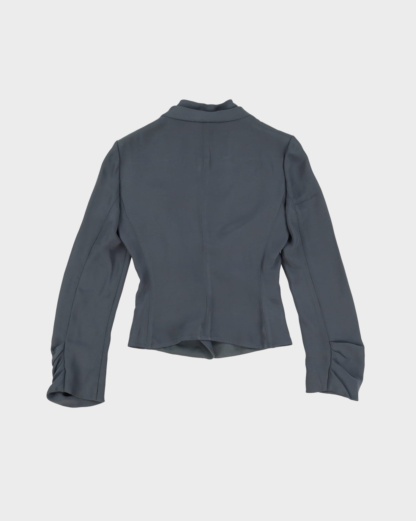 Armani Collezioni Grey Tailored Jacket - XXS