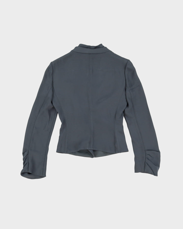 Armani Collezioni Grey Tailored Jacket - XXS
