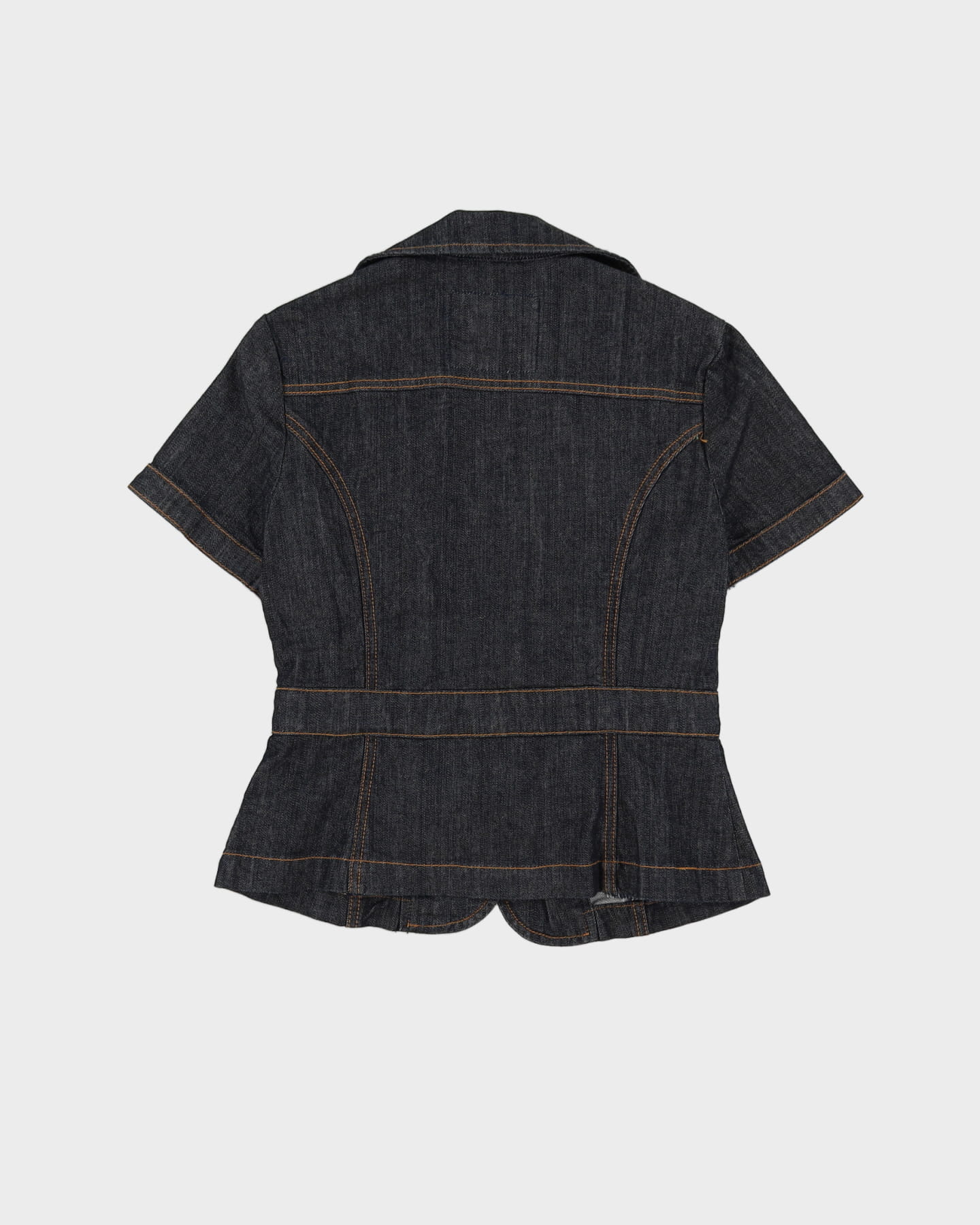 Y2K Guess Denim Short Sleeve Jacket - XS / S