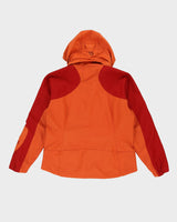 Patagonia Orange Hooded Anorak Jacket - L