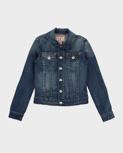 00s Y2K True Religion Denim Jacket - M