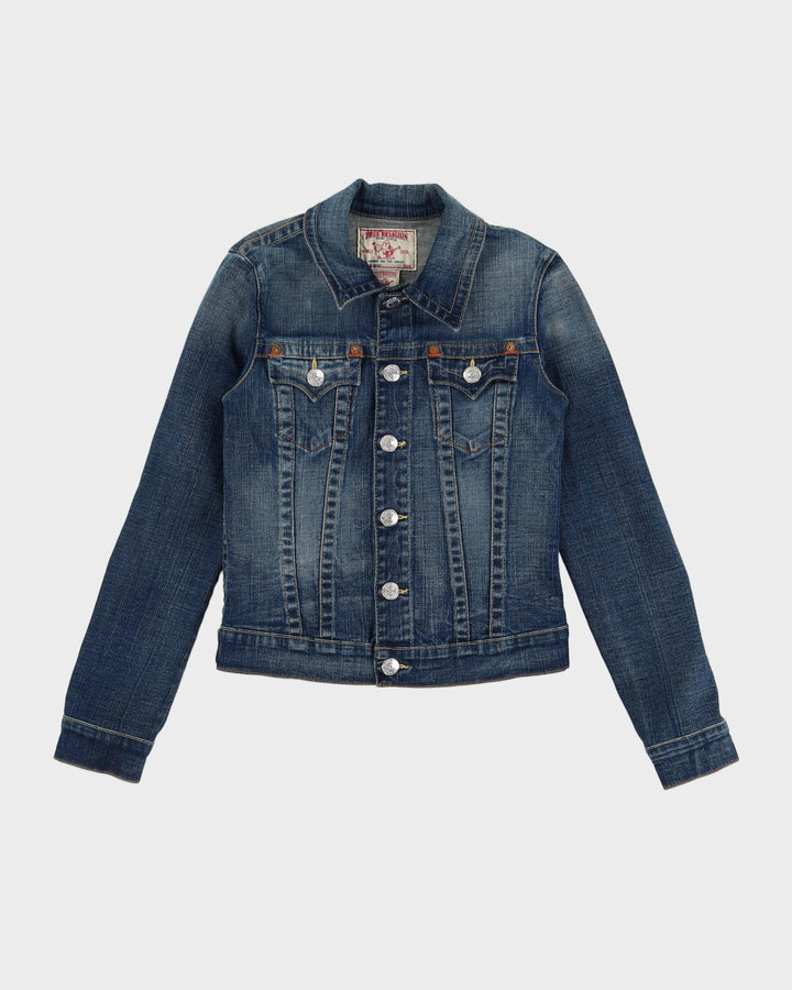 00s Y2K True Religion Denim Jacket - M