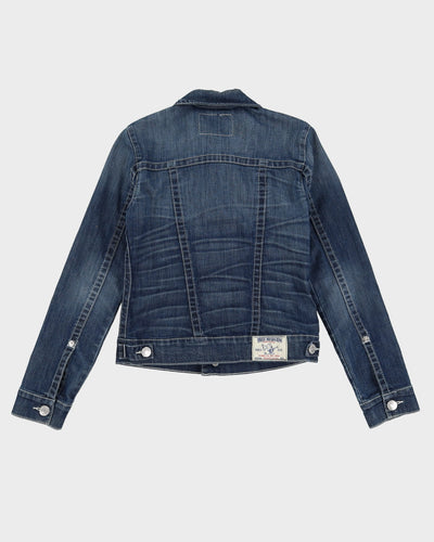 00s Y2K True Religion Denim Jacket - XS