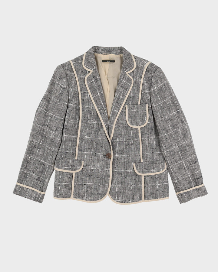 Hugo Boss Tweed Blazer Jacket - M