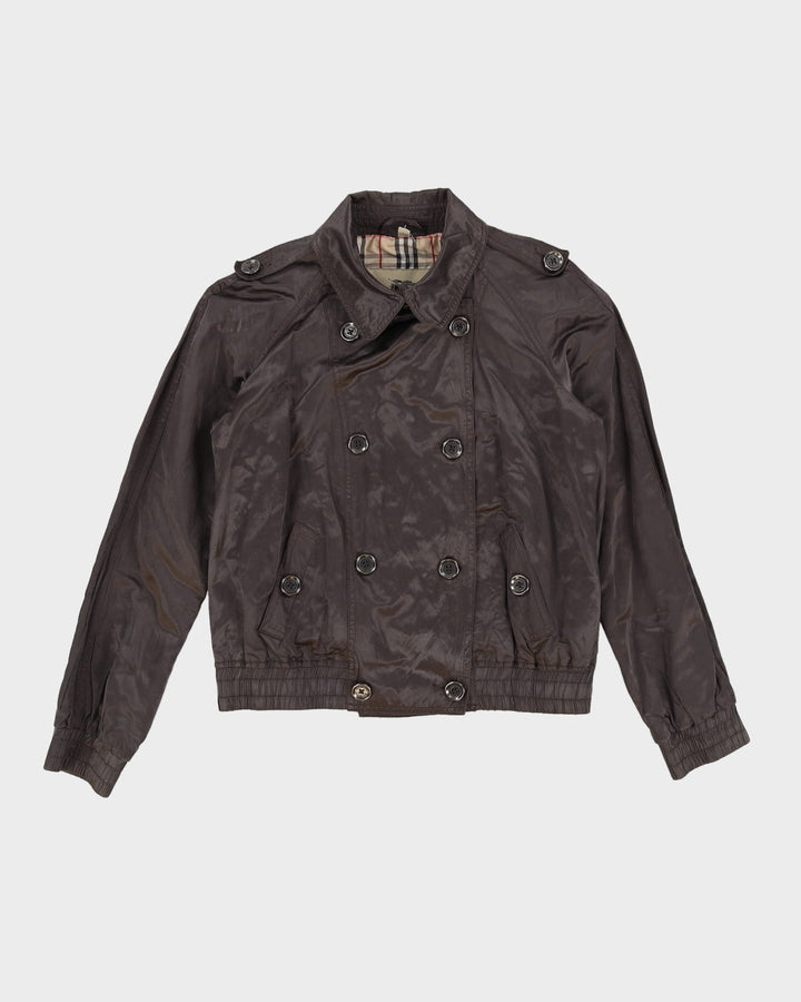 Burberry London Jacke Coach Stil In Grau S Rokit