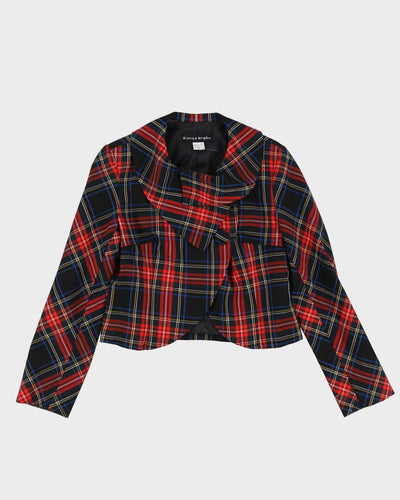 Bianca Nygard Black Tartan Jacket - S