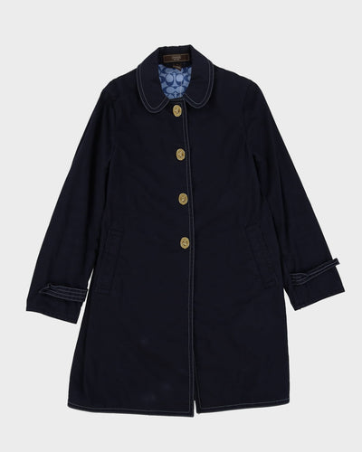 Coach Navy Mac Jacket - M