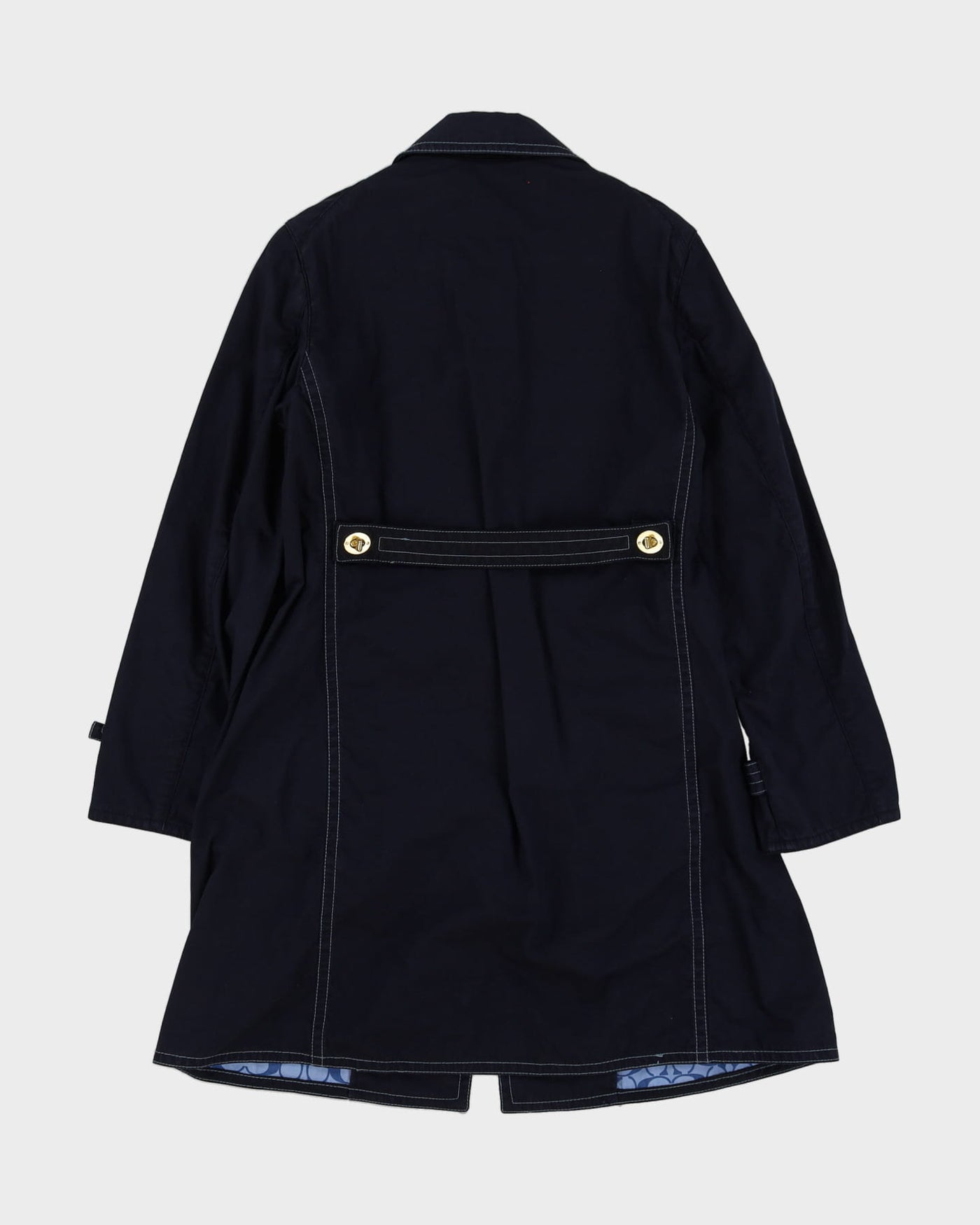 Coach Navy Mac Jacket - M