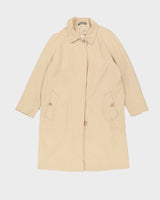 Carraro Beige Overcoat - M