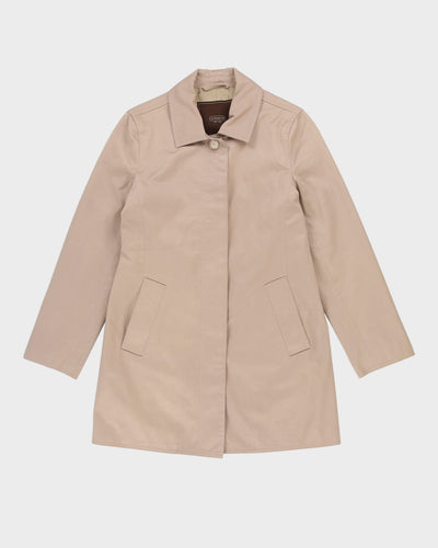 Coach Beige Mac Style Jacket - S