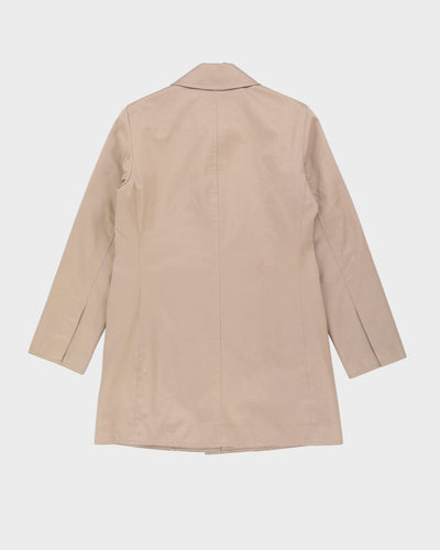 Coach Beige Mac Style Jacket - S