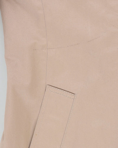 Coach Beige Mac Style Jacket - S