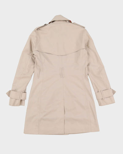 Burberry Prorsum Beige Mac Coat - XXS