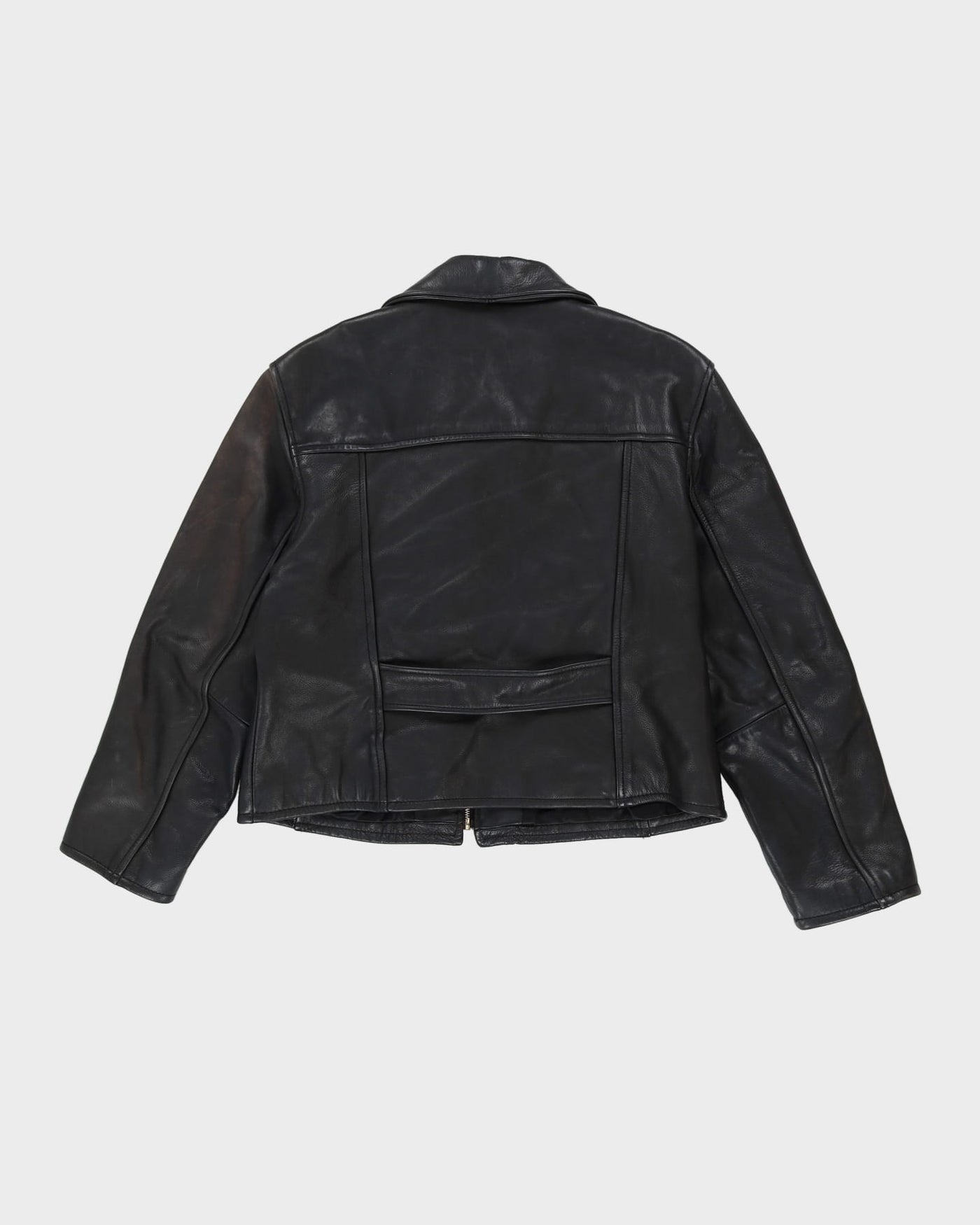 Club Monaco Black Leather Jacket - S