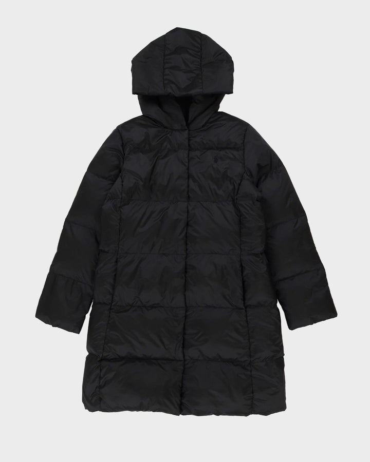 Polo Ralph Lauren Black Long Fit I Heart Polo Puffer Jacket - XL