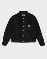 Vintage 90s Calvin Klein Black Denim Jacket - L