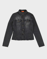 00s Y2K Iceberg X Snoopy Peanuts Grey Denim Jacket - M