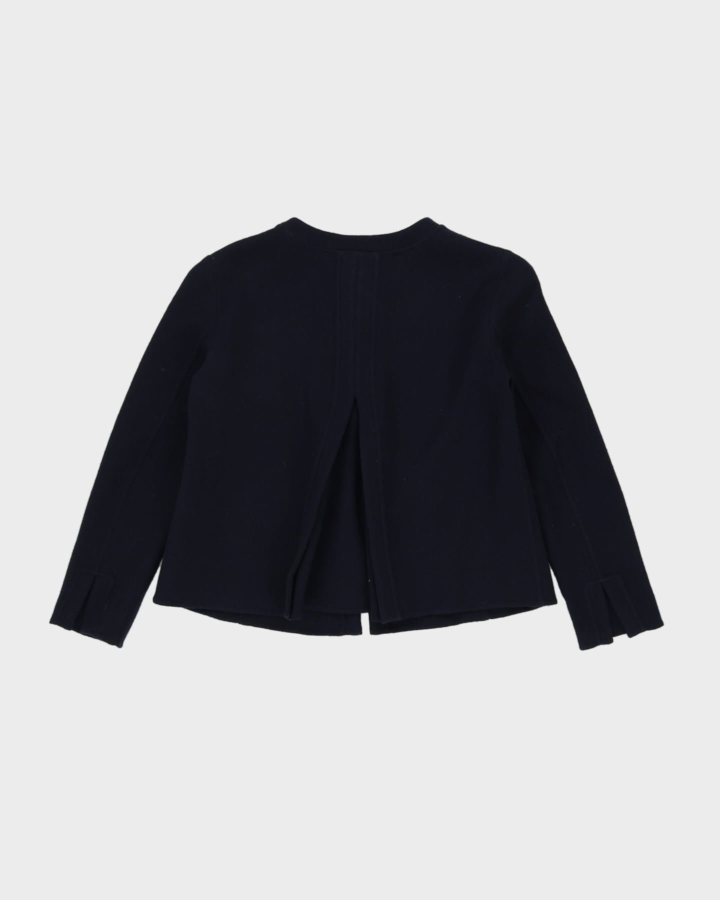 Emporio Armani Navy Blue Wool Jacket - S
