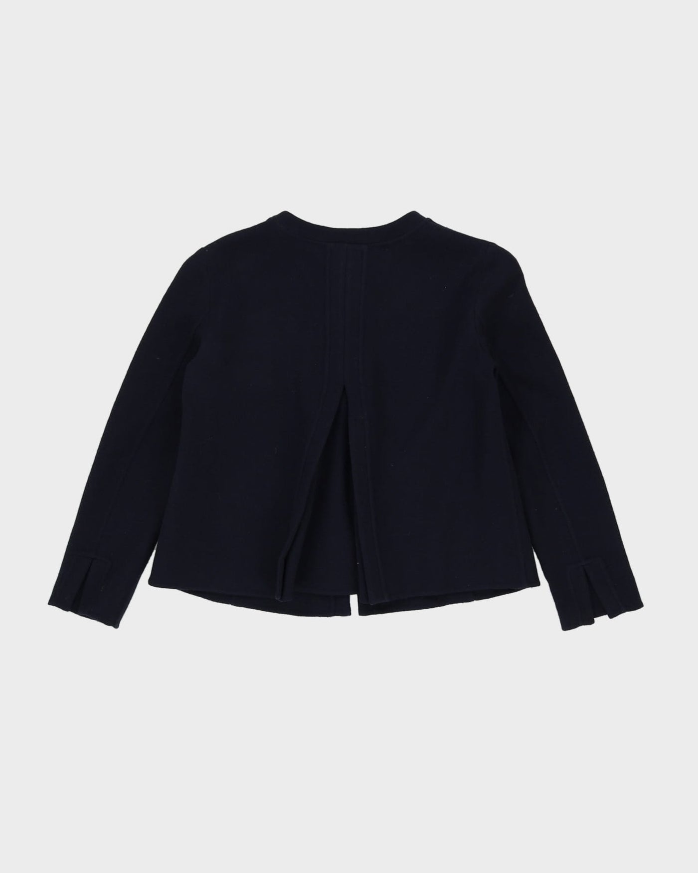 Emporio Armani Navy Blue Wool Jacket - S
