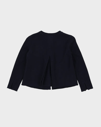 Emporio Armani Navy Blue Wool Jacket - S