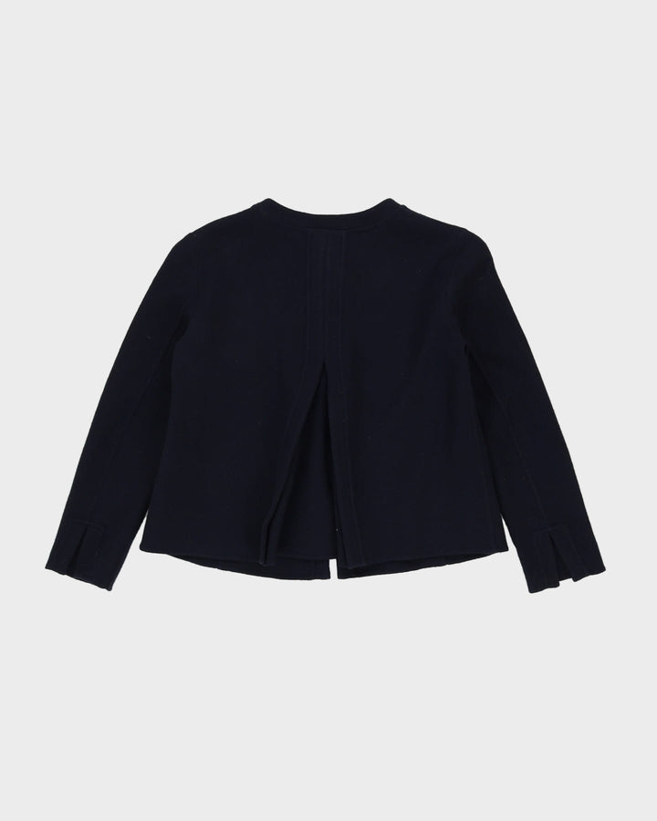 Emporio Armani Navy Blue Wool Jacket - S