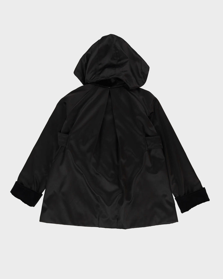 Betsey Johnson Black A-Line Padded Jacket - S