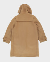 Gloverall Beige Hooded Duffel Coat - M