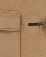 Gloverall Beige Hooded Duffel Coat - M