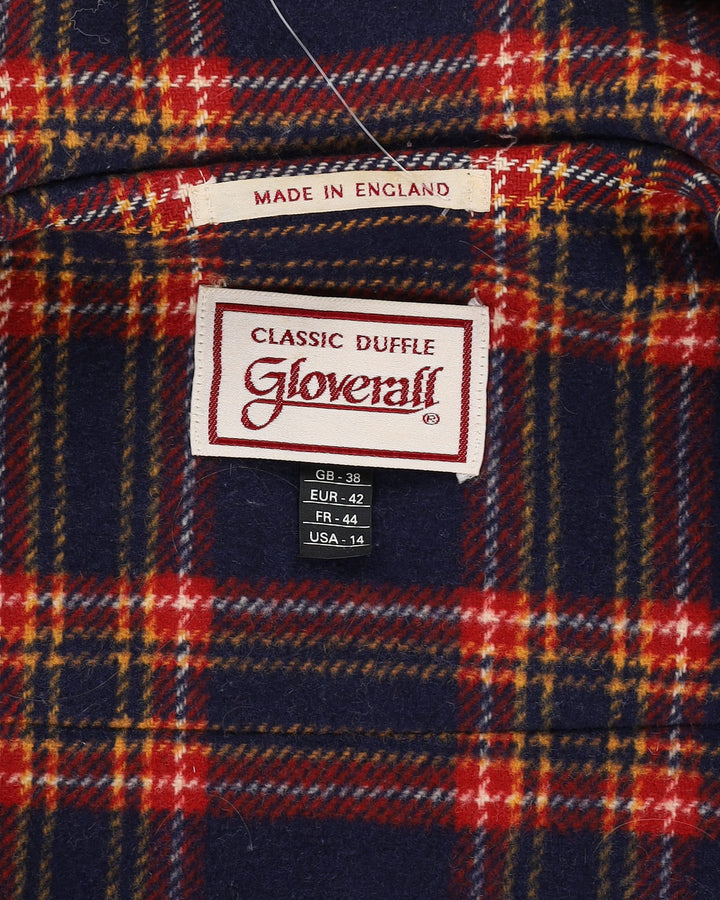 Gloverall Beige Hooded Duffel Coat - M