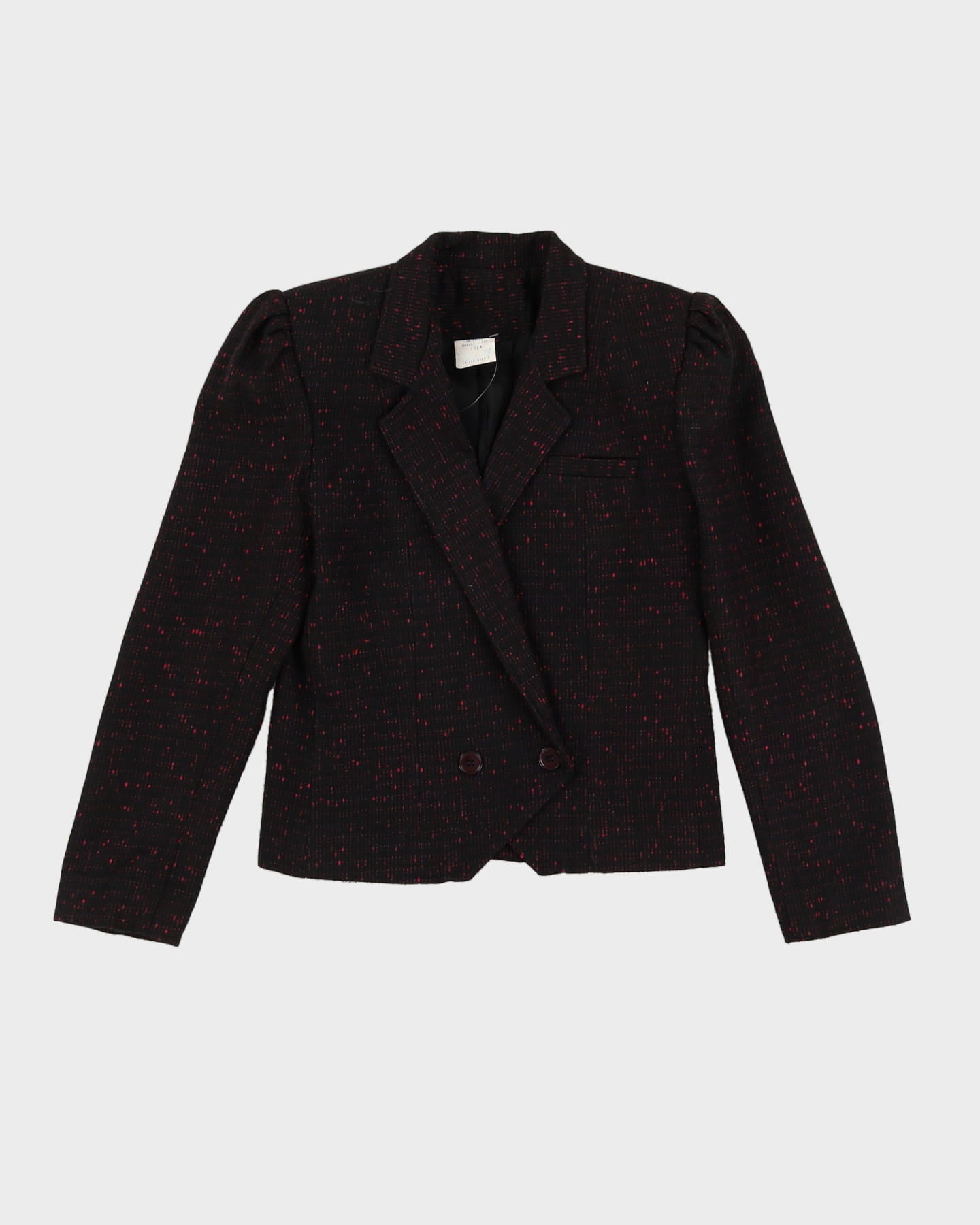 Vintage 1980s Pink Speckled Blazer - S