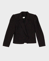 Vintage 1980s Pink Speckled Blazer - S