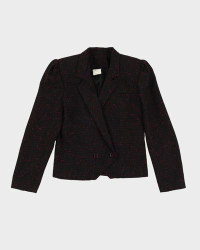Vintage 1980s Pink Speckled Blazer - S