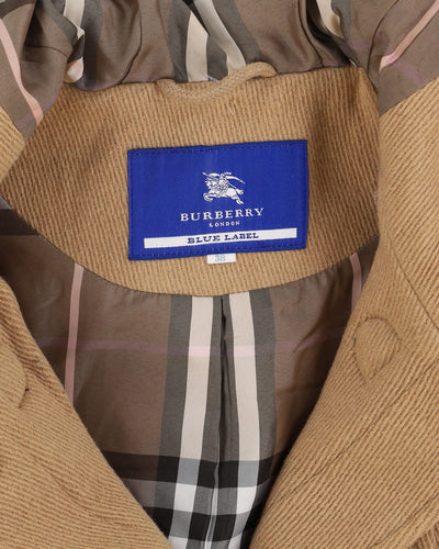 Burberry Blue Label  Beige Duffel Coat - XS