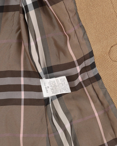 Burberry Blue Label  Beige Duffel Coat - XS