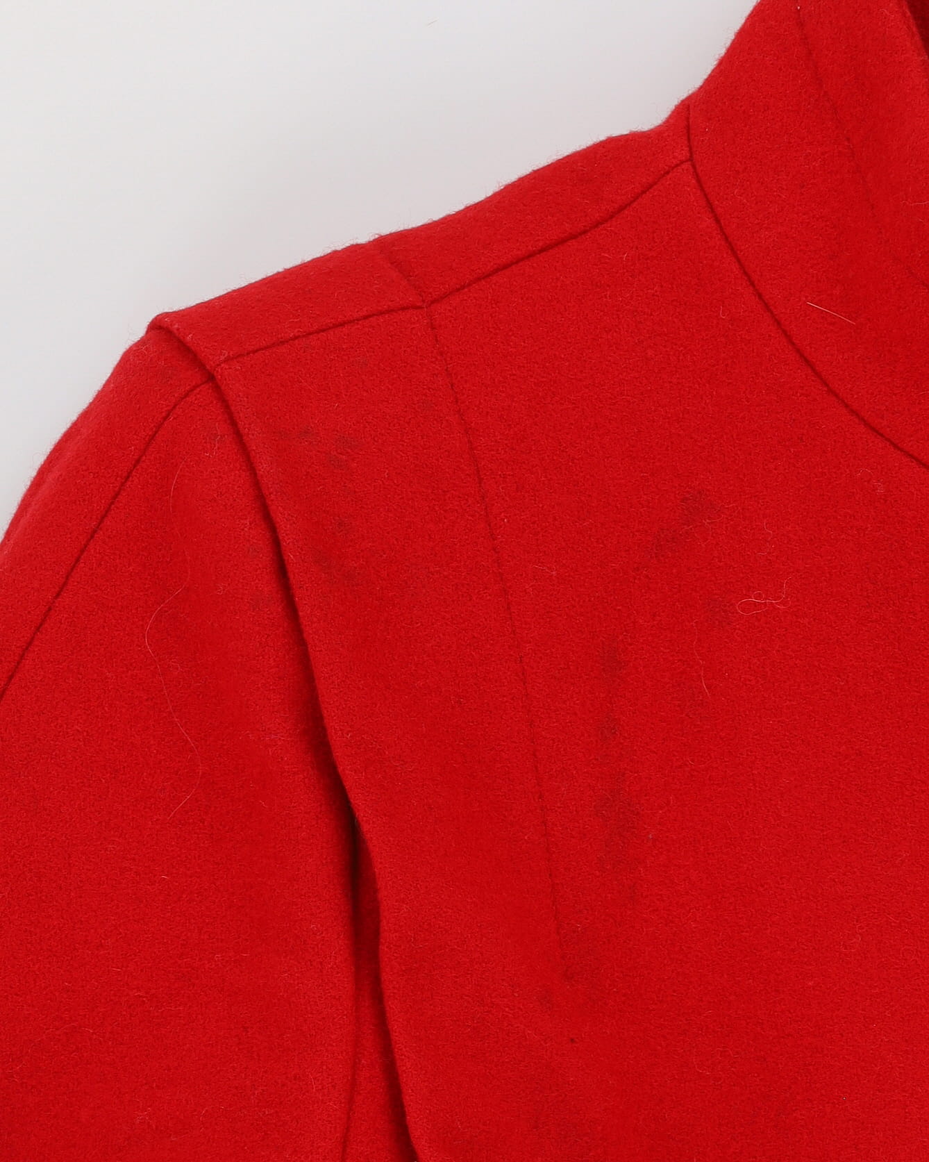 London Fog Red Wool Overcoat - M
