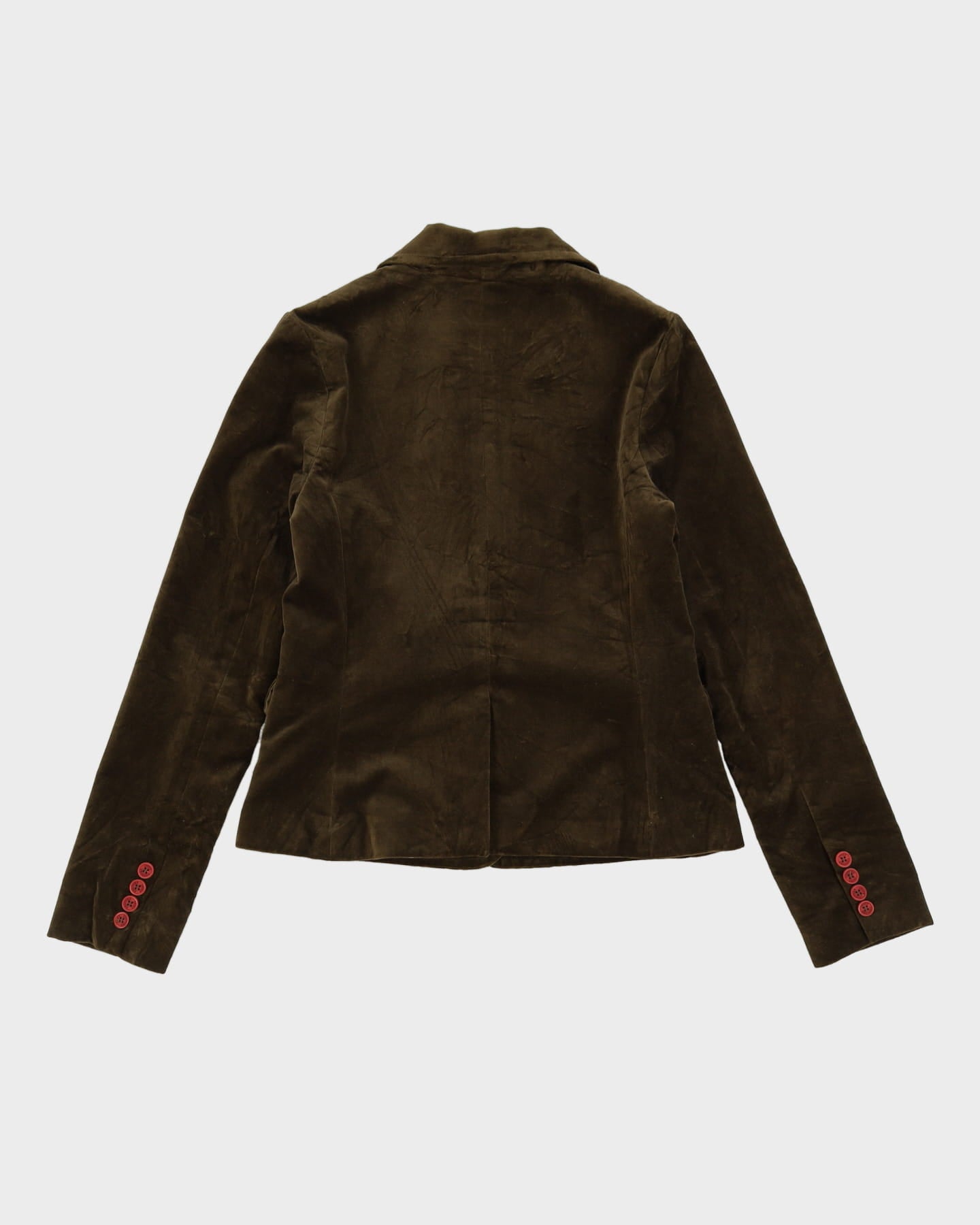 Juicy Couture Brown Velvet Blazer Jacket - S