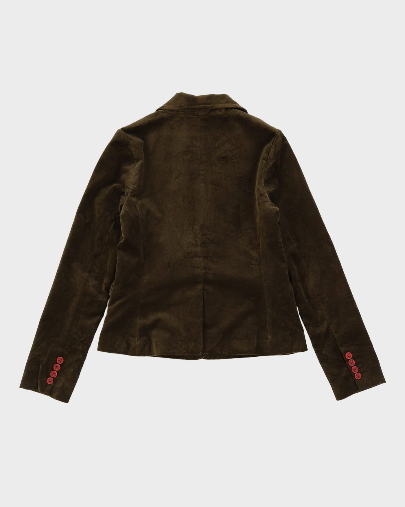 Juicy Couture Brown Velvet Blazer Jacket - S