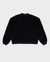 Liz Claiborne Quilted Black Velvet Jacket - M / L