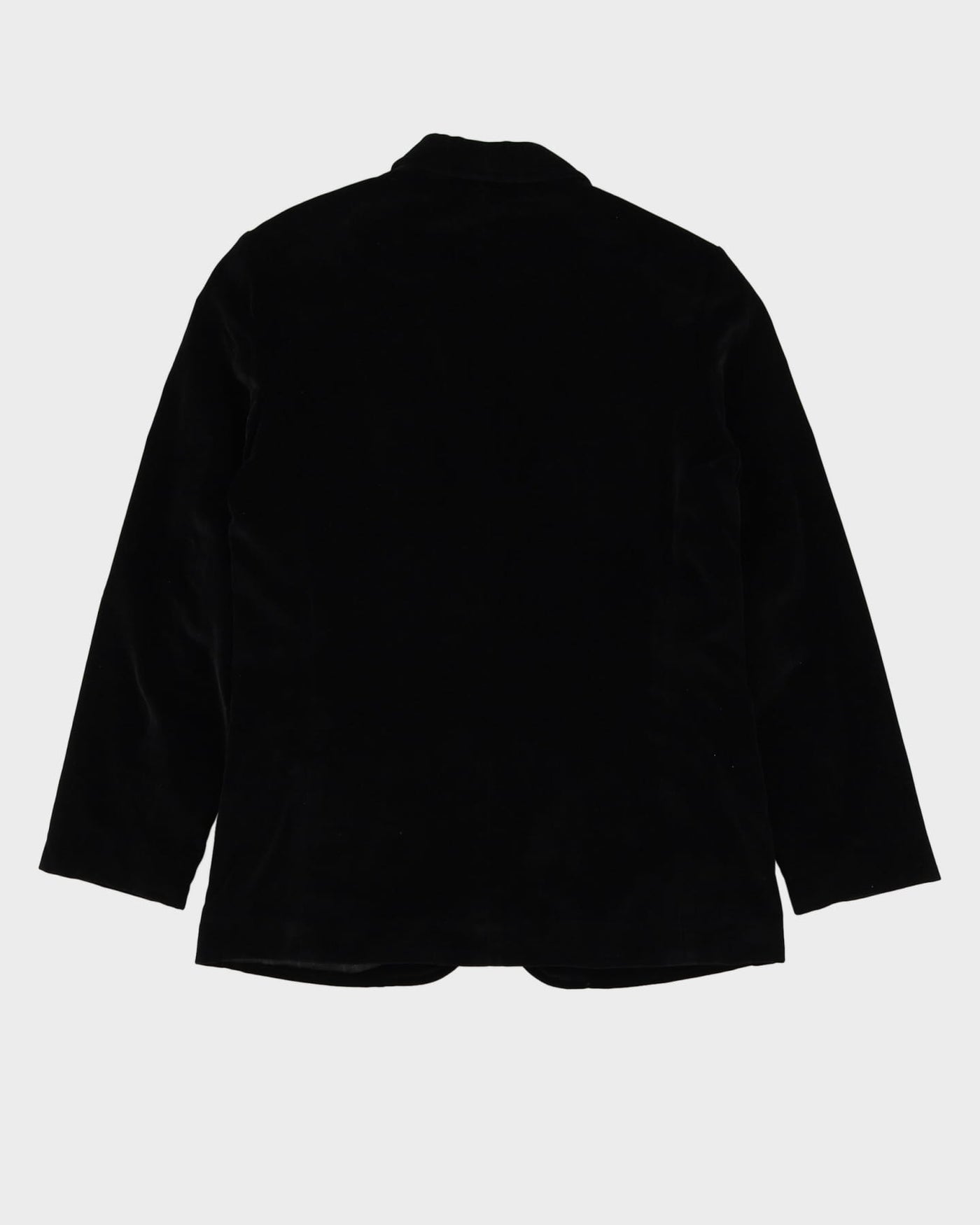 Liz Claiborne Black Velvet Blazer Jacket - S